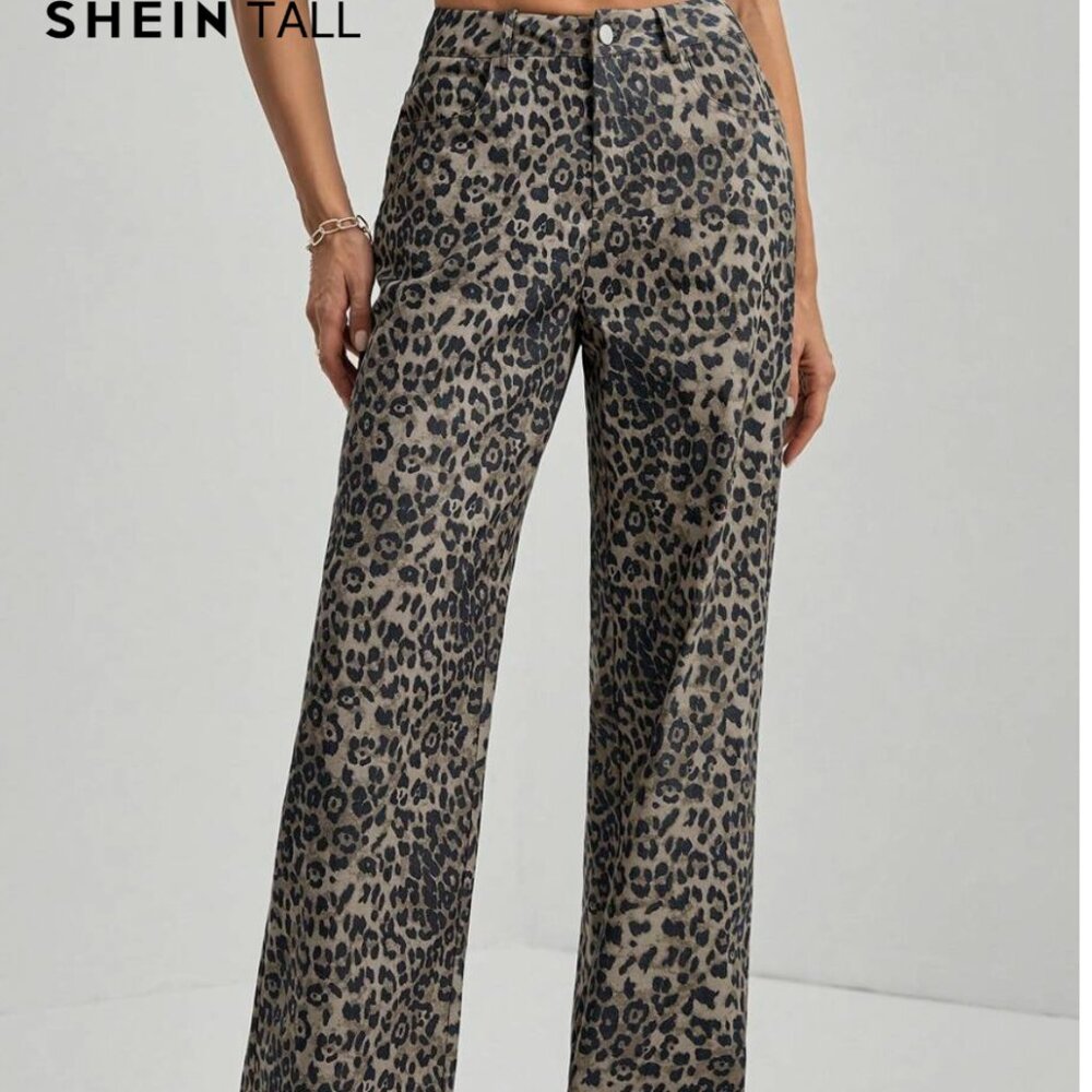 Leopard Print Pants